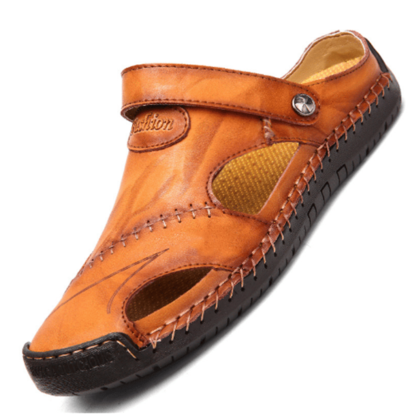 Criss | Orthopedic leather sandals