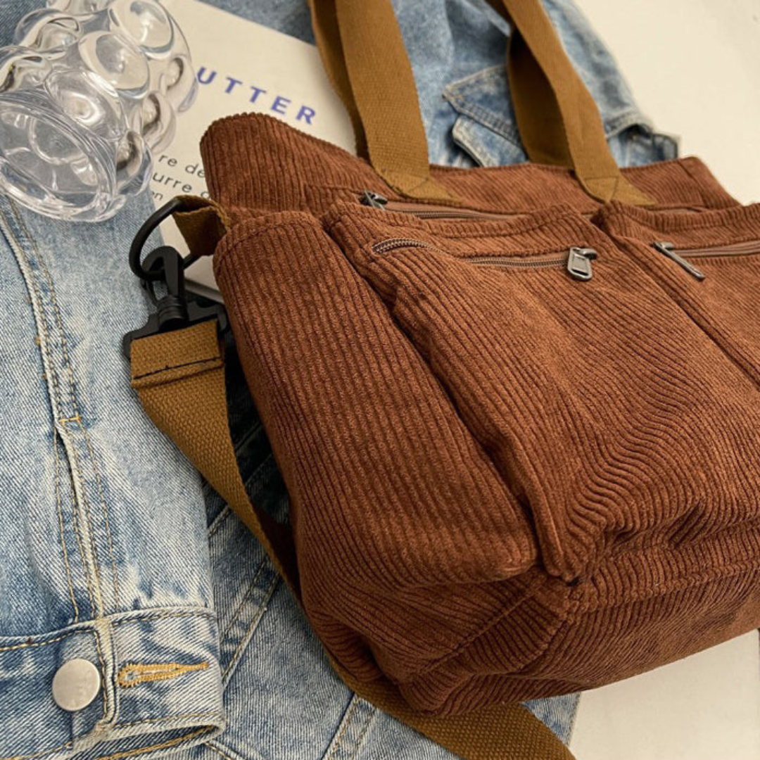 Eliana | Luxury Corduroy Multipurpose Bag