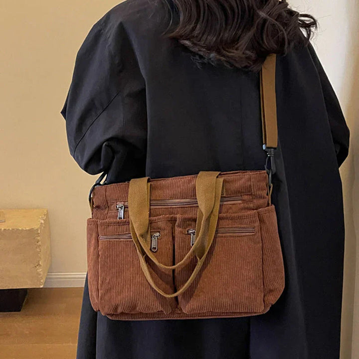 Eliana | Luxury Corduroy Multipurpose Bag