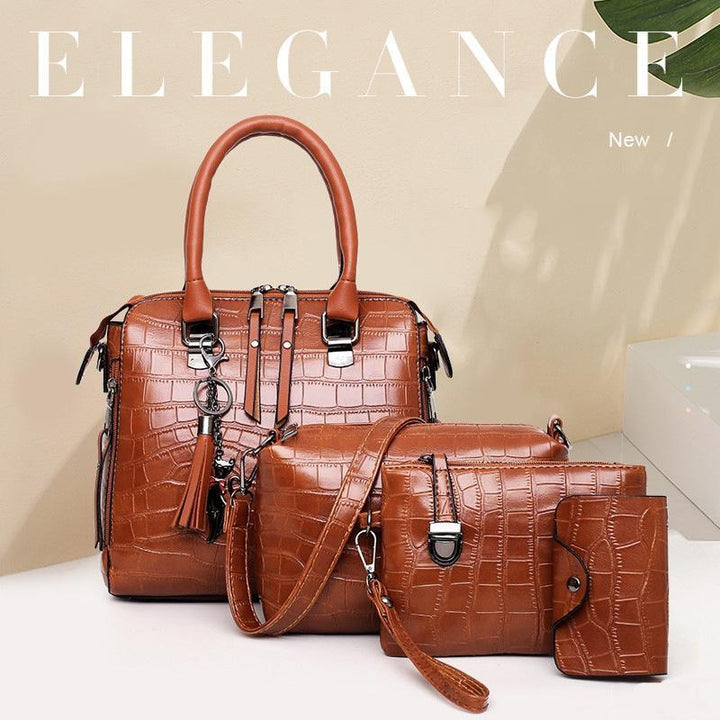 Valina | 4-Piece Leather Bag Set