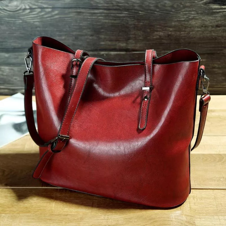 Nicolle | Vintage Leather Shoulder Bag