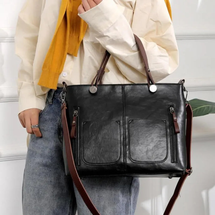 BARBARA | LEATHER SHOULDER BAG