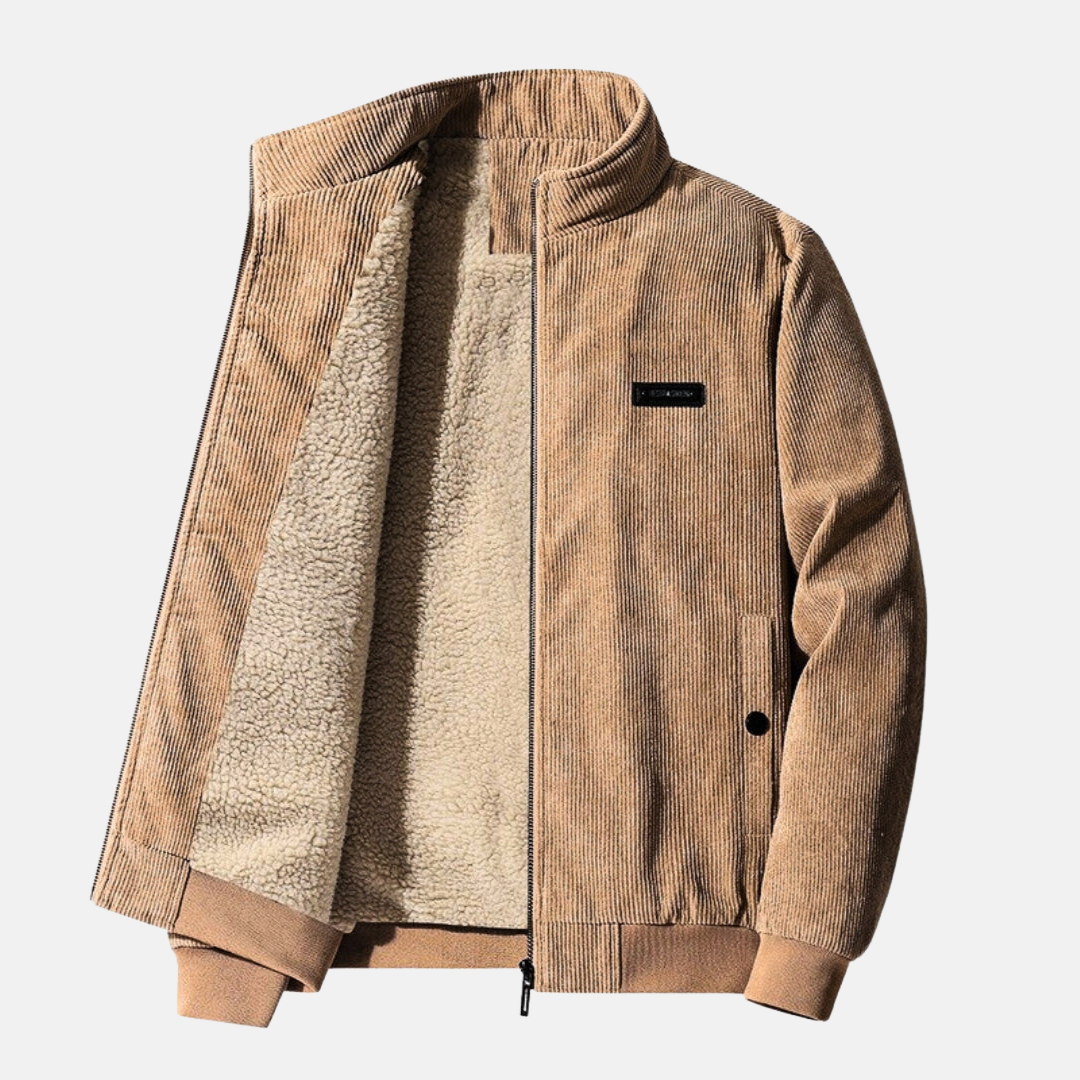 Arthur | Men's retro quilted cotton jacket