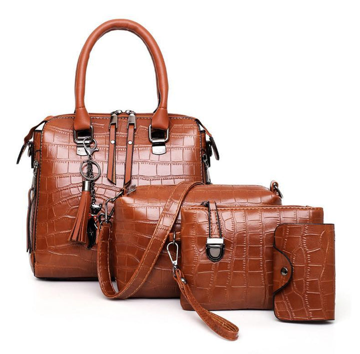 Valina | 4-Piece Leather Bag Set