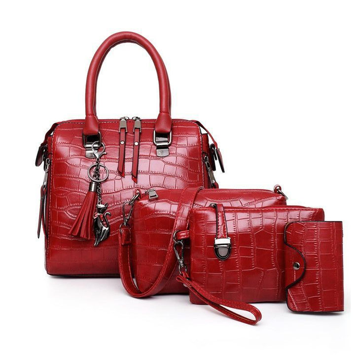 Valina | 4-Piece Leather Bag Set