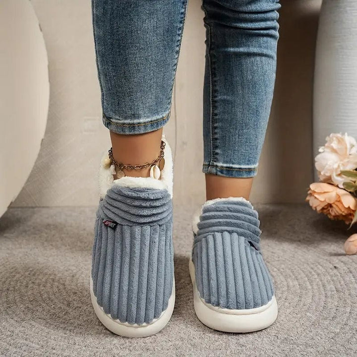 Nina | Cozy corduroy slippers