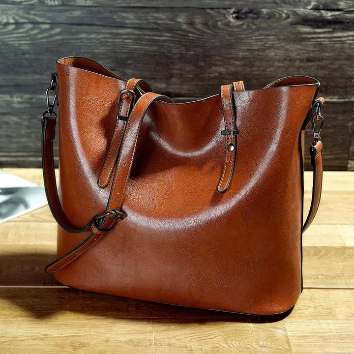 Nicolle | Vintage Leather Shoulder Bag