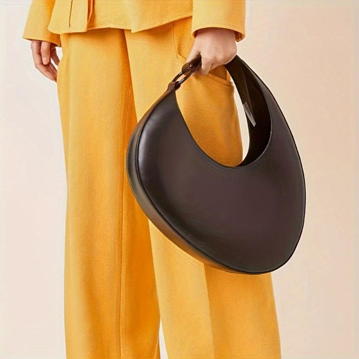 Alisa | Elegant Modern Minimalist Solid Color Hobo Bag