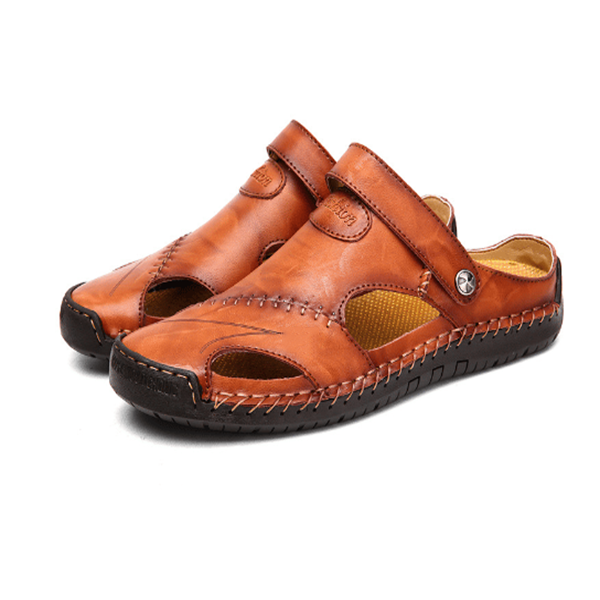 Criss | Orthopedic leather sandals