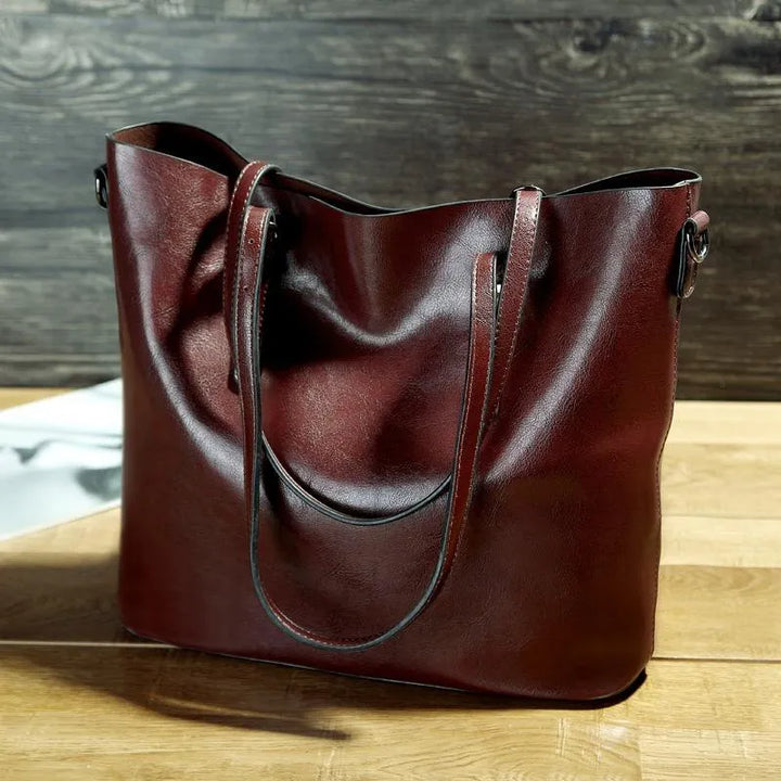 Nicolle | Vintage Leather Shoulder Bag