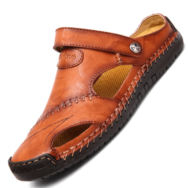 Criss | Orthopedic leather sandals