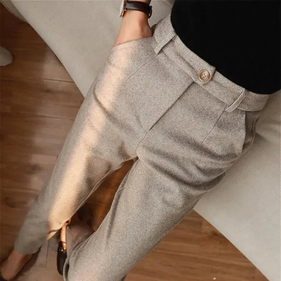 MIHAEL | ELEGANT SUIT TROUSERS