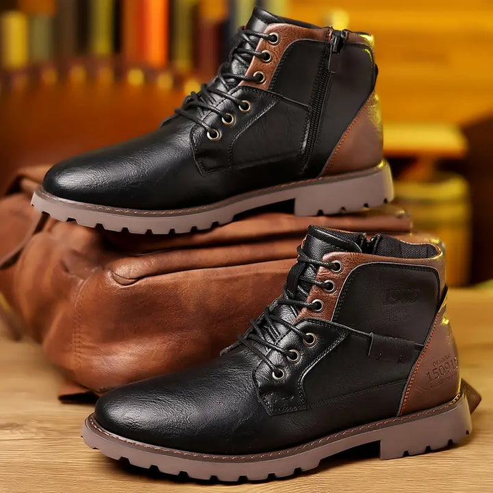 RoyaleStride | Men's Leather Boots