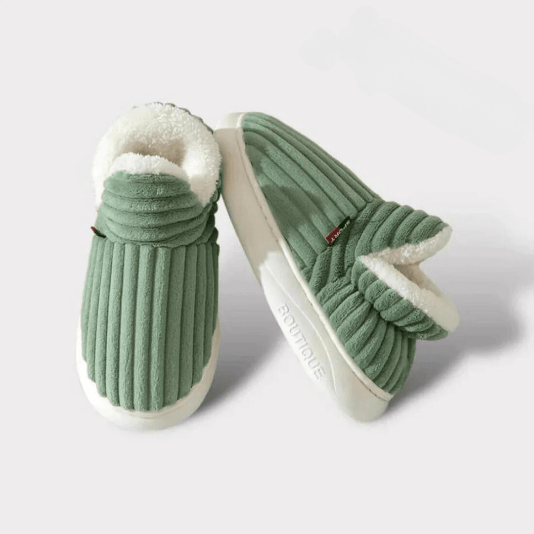 Nina | Cozy corduroy slippers