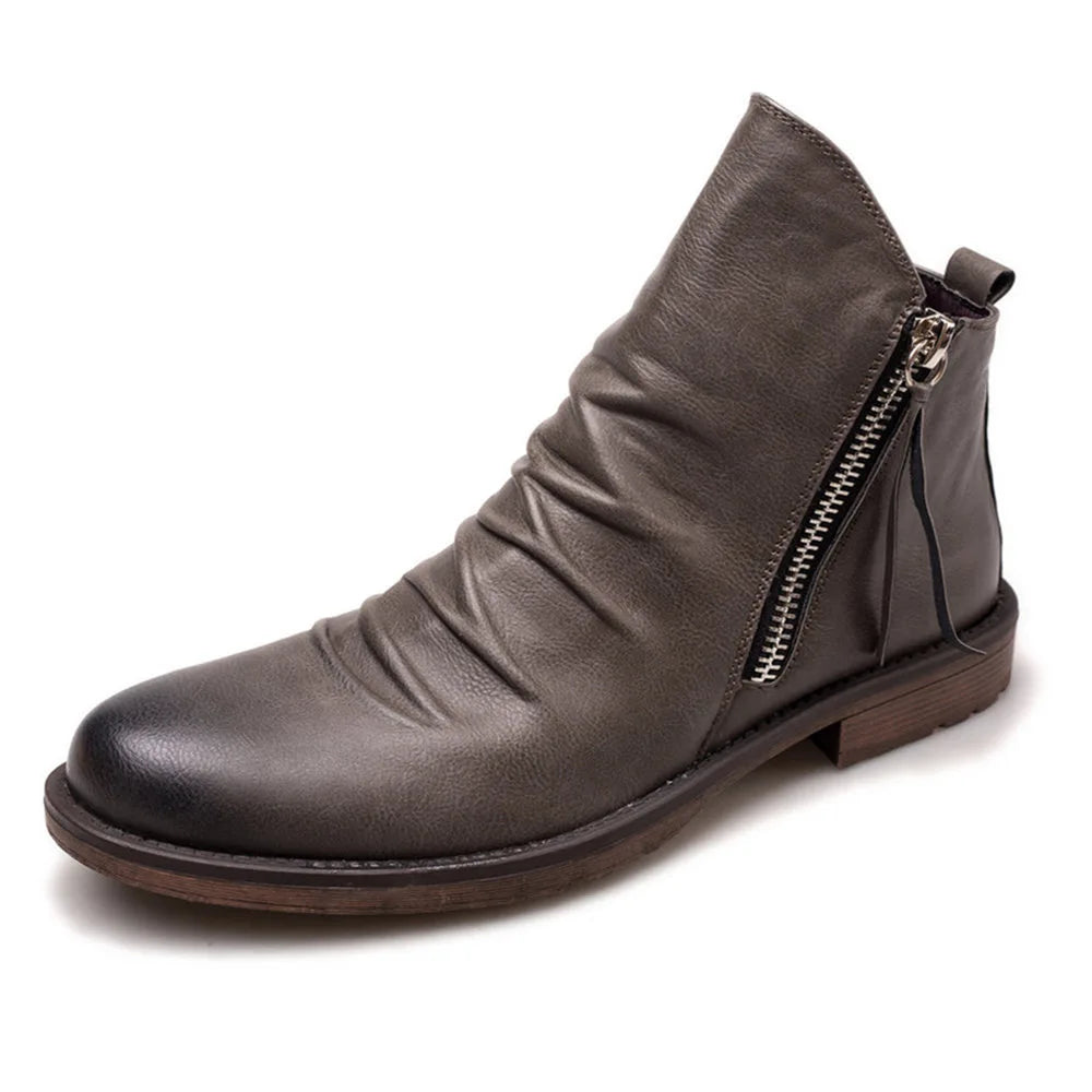 Owyn | Leather Chelsea Boots