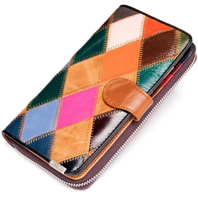 Ellisa | women's vintage leather wallet