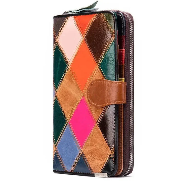 Ellisa | women's vintage leather wallet