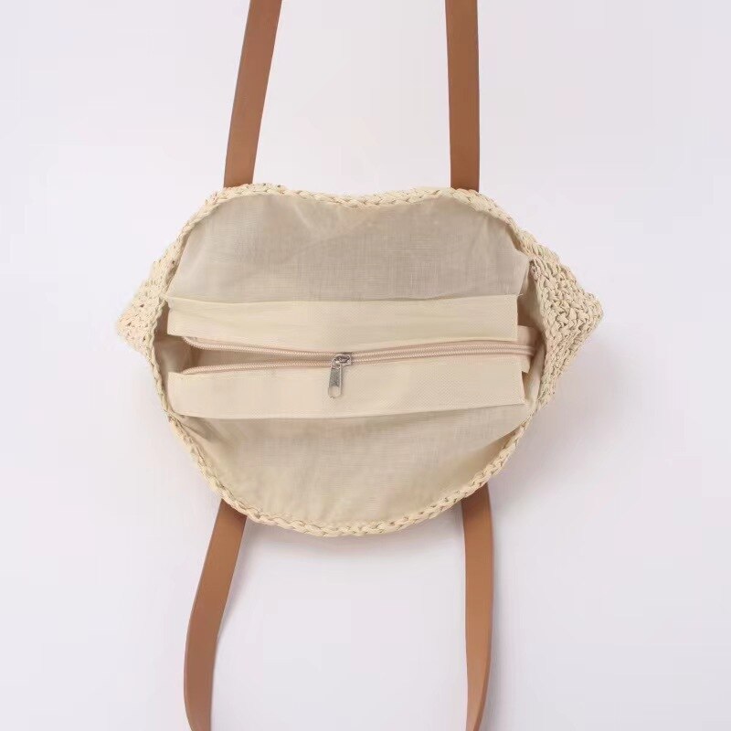 Nathaly | Multi-functional Straw Crossbody Bag