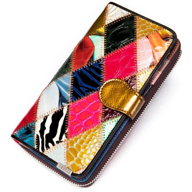 Ellisa | women's vintage leather wallet