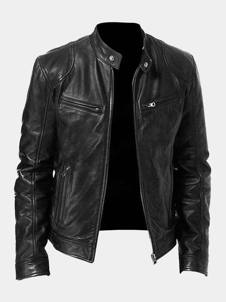 Matthew | Casual leather jacket