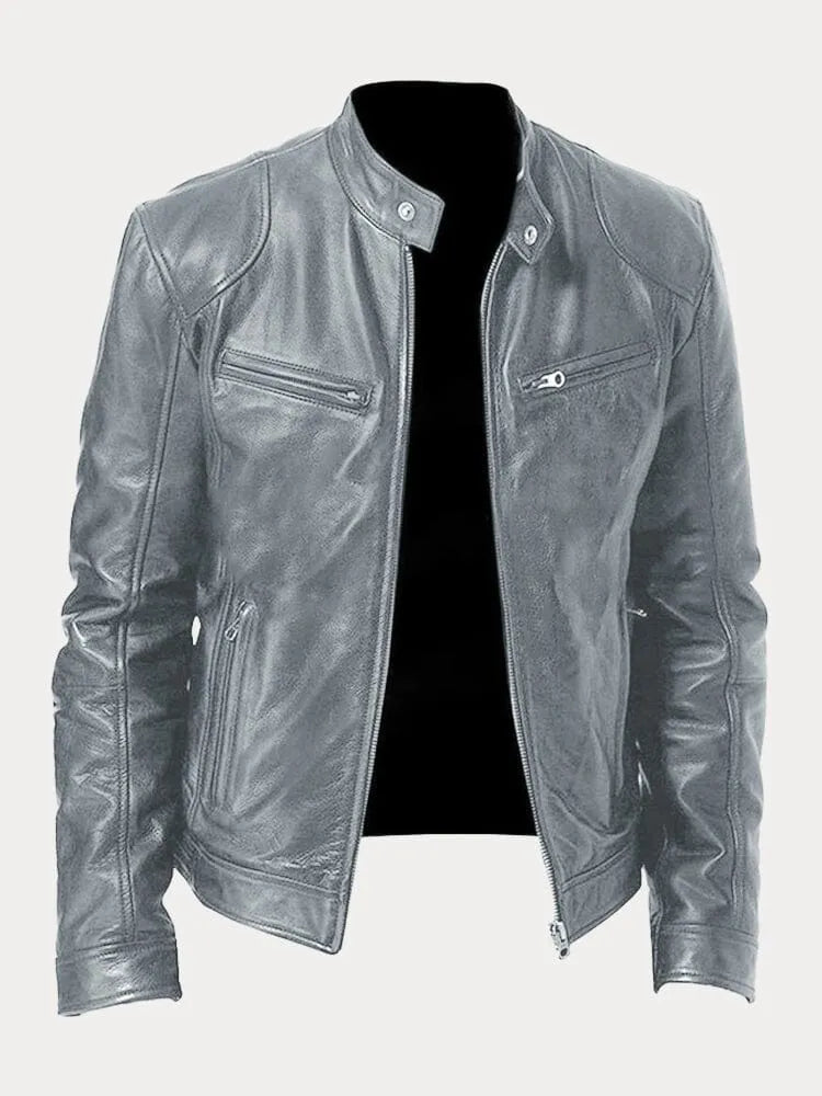 Matthew | Casual leather jacket