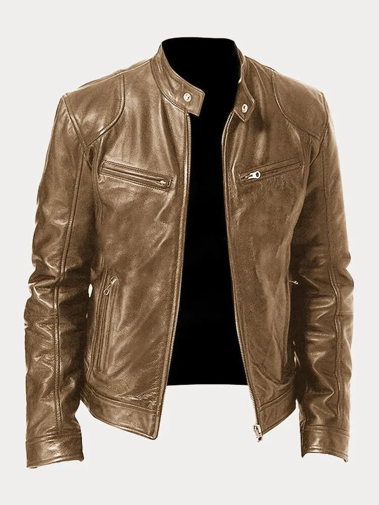 Matthew | Casual leather jacket