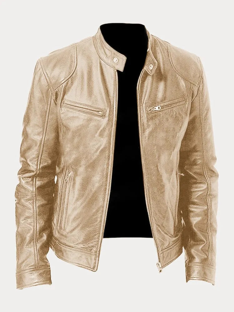 Matthew | Casual leather jacket