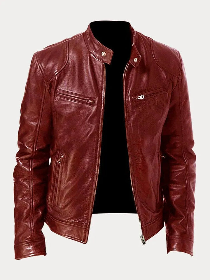 Matthew | Casual leather jacket