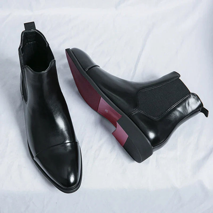 Anibalio | Genuine Men's Leather Chelsea Boots