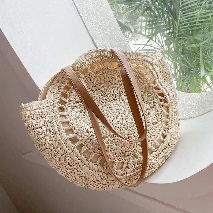 Nathaly | Multi-functional Straw Crossbody Bag