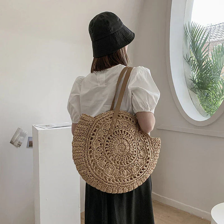 Nathaly | Multi-functional Straw Crossbody Bag