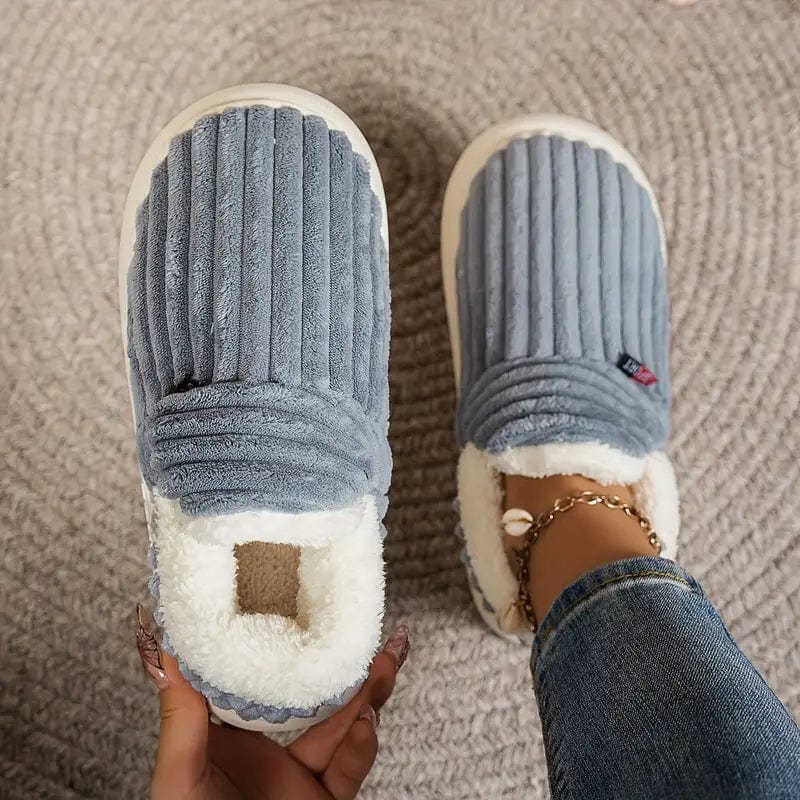 Nina | Cozy corduroy slippers