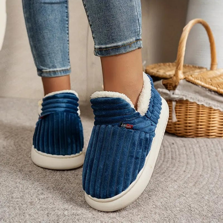 Nina | Cozy corduroy slippers