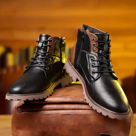 RoyaleStride | Men's Leather Boots