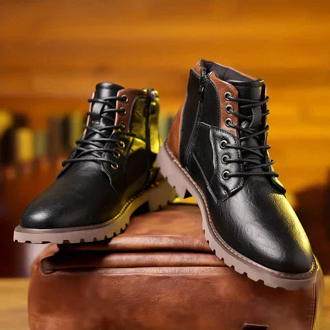 Jethron | Boots Made of Rough Leather